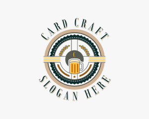 Craft Beer Brewery logo design