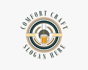 Craft Beer Brewery logo design