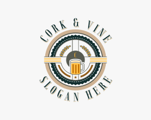 Craft Beer Brewery logo design