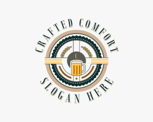 Craft Beer Brewery logo design