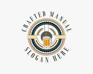 Craft Beer Brewery logo design