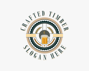 Craft Beer Brewery logo design