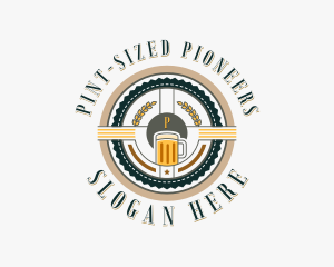 Craft Beer Brewery logo design