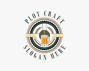 Craft Beer Brewery logo design