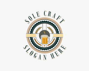 Craft Beer Brewery logo design