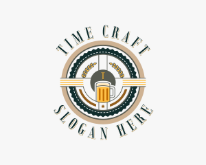 Craft Beer Brewery logo design