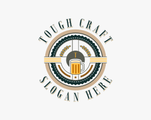 Craft Beer Brewery logo design