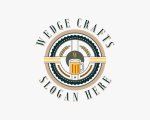 Craft Beer Brewery logo design