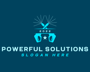 Star Power Cleaner logo design