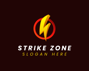 Flash Lightning Energy logo design