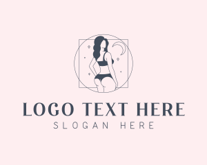 Sexy Woman Cosmetology logo