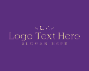 Astrology Moon Star logo design