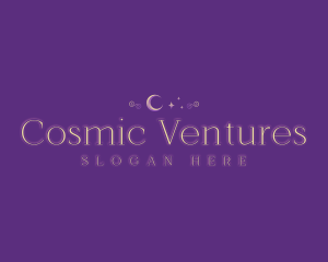 Astrology Moon Star logo design