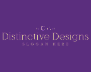 Astrology Moon Star logo design