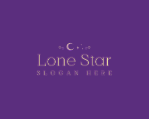 Astrology Moon Star logo design