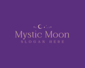 Astrology Moon Star logo design