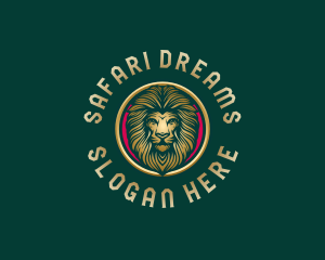 Wild Lion Safari logo design