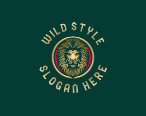 Wild Lion Safari logo design