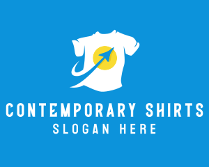 Shirt Arrow Garment logo design