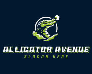 Alligator Smoking Vape logo