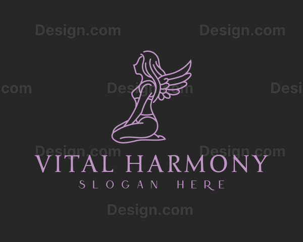 Pretty Woman Angel Logo