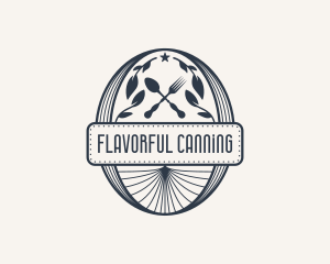 Gourmet Buffet Restaurant logo design