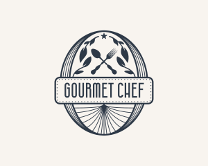 Gourmet Buffet Restaurant logo design