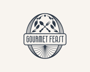 Gourmet Buffet Restaurant logo design