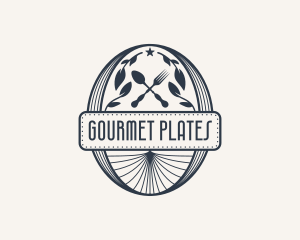 Gourmet Buffet Restaurant logo design