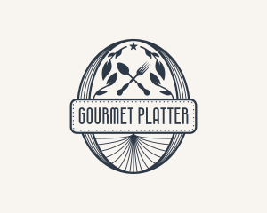 Gourmet Buffet Restaurant logo design