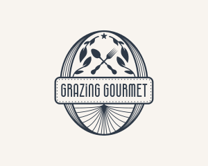 Gourmet Buffet Restaurant logo design