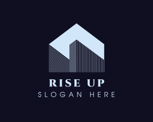 High Rise Building Structure logo design