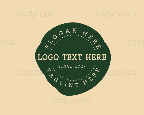 Elegant Wax Seal Stamp Logo