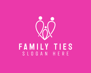 Family Heart Care logo design