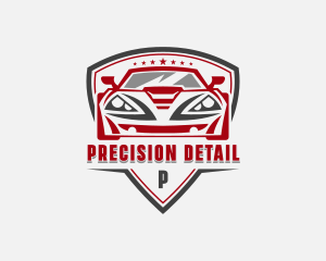 Muscle Car Detailing logo design