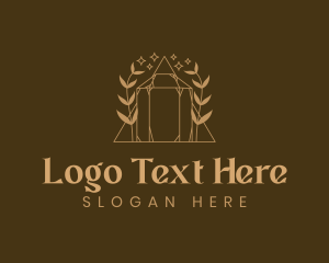 Luxurious Boutique Gemstone Wreath logo