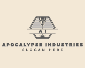 Industrial Engraving Laser logo design