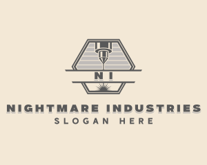 Industrial Engraving Laser logo design