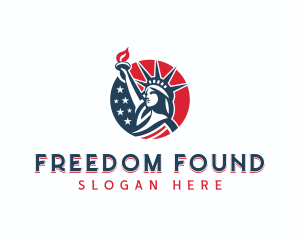 Liberty USA Patriot logo design