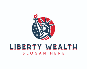 Liberty USA Patriot logo design