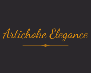 Elegant Cursive Business logo design