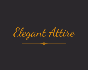 Elegant Cursive Business logo design