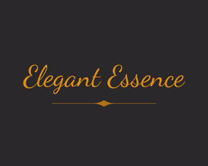 Elegant Cursive Business logo design