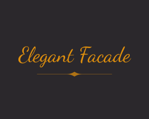 Elegant Cursive Business logo design