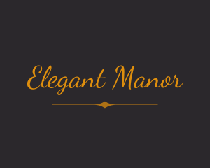 Elegant Cursive Business logo design