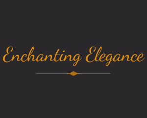 Elegant Cursive Business logo design