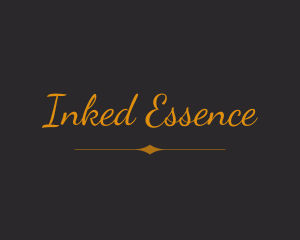 Elegant Cursive Business logo design