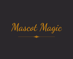 Elegant Cursive Business logo design