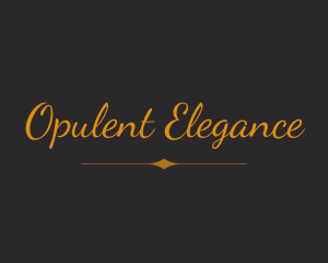 Elegant Cursive Business logo