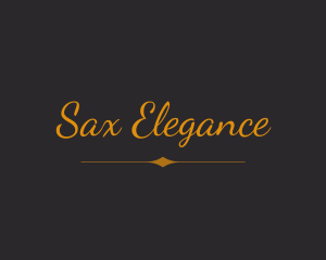 Elegant Cursive Business logo design